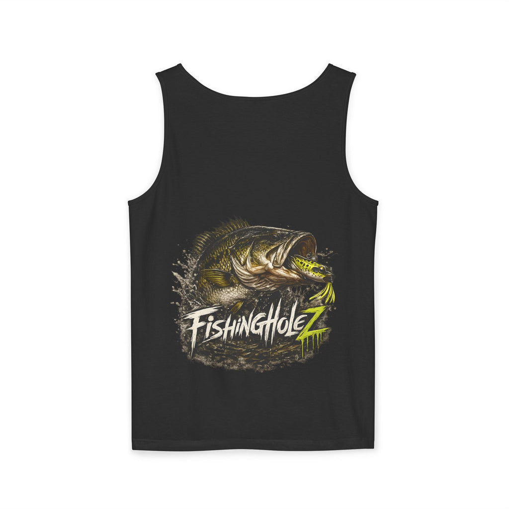 Fishing Sunrise Tank Top — FishingHoleZ Bass Graphic Tank