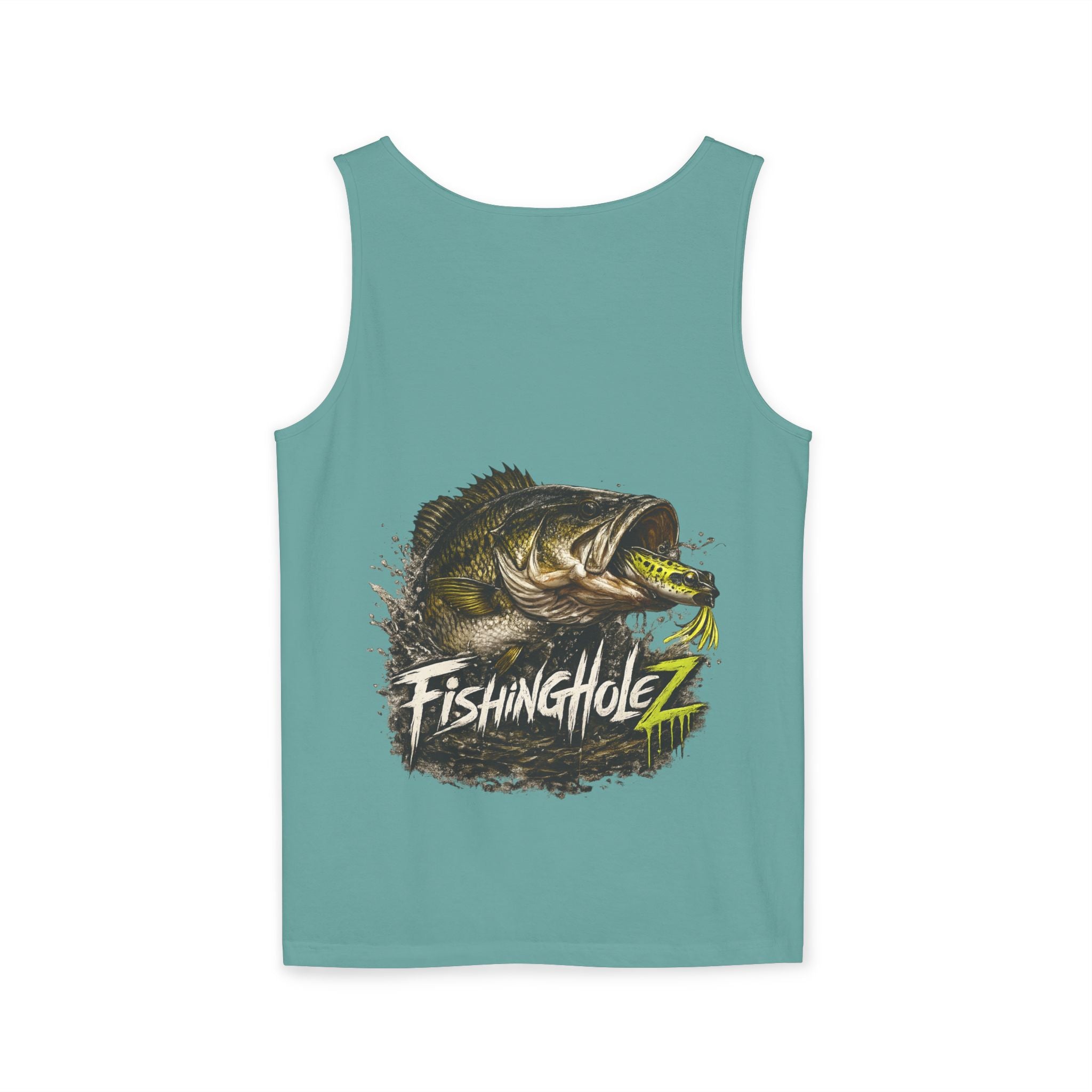 Fishing Sunrise Tank Top — FishingHoleZ Bass Graphic Tank