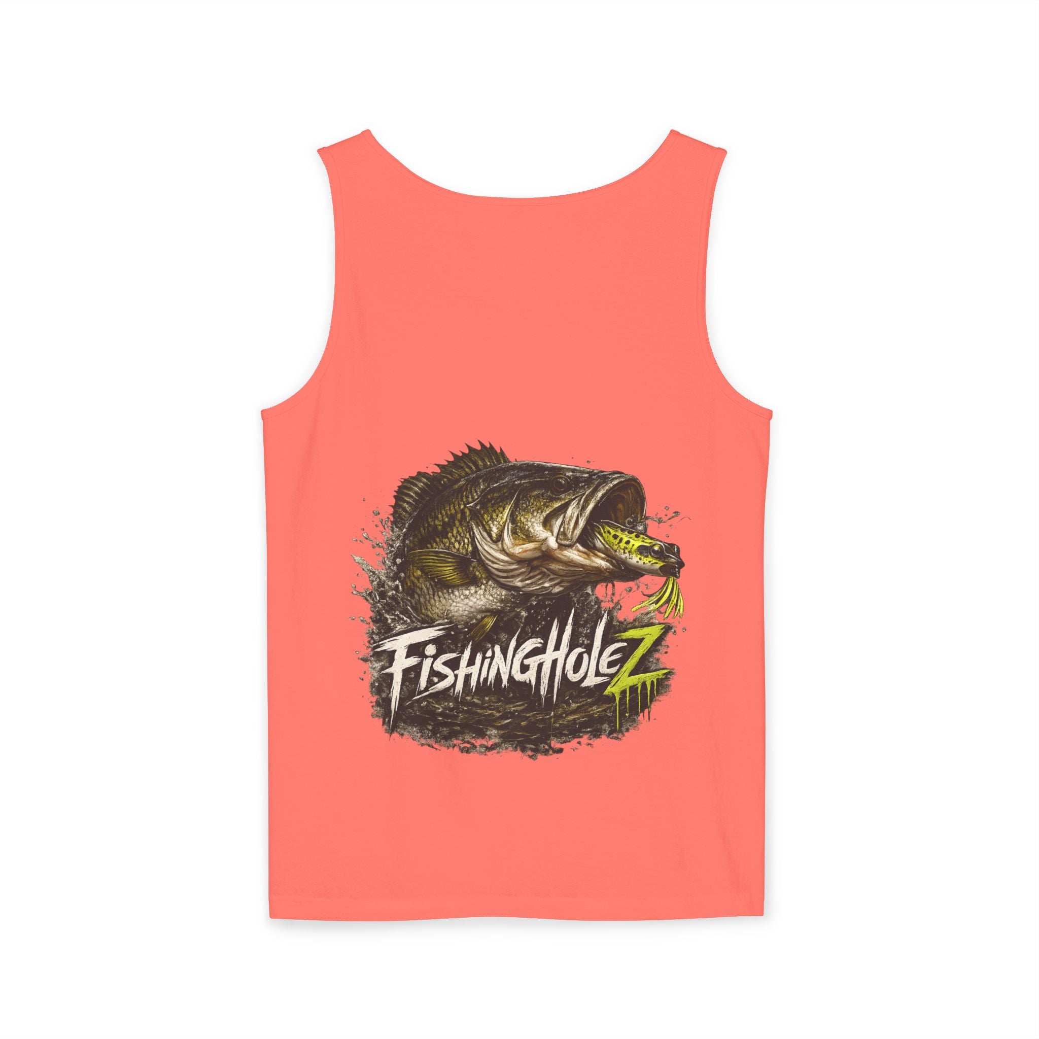 Fishing Sunrise Tank Top — FishingHoleZ Bass Graphic Tank