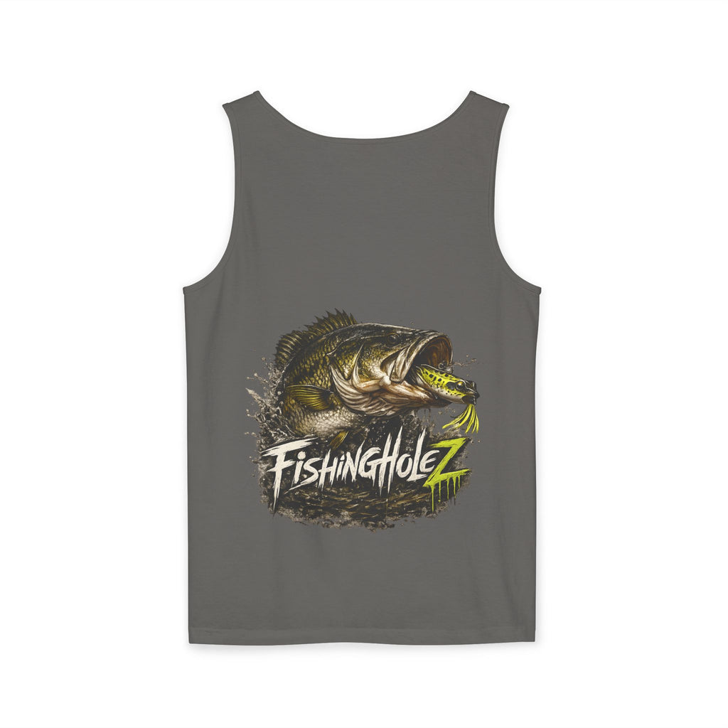 Fishing Sunrise Tank Top — FishingHoleZ Bass Graphic Tank