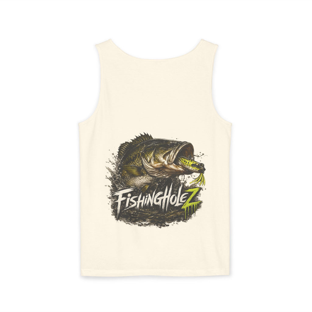Fishing Sunrise Tank Top — FishingHoleZ Bass Graphic Tank
