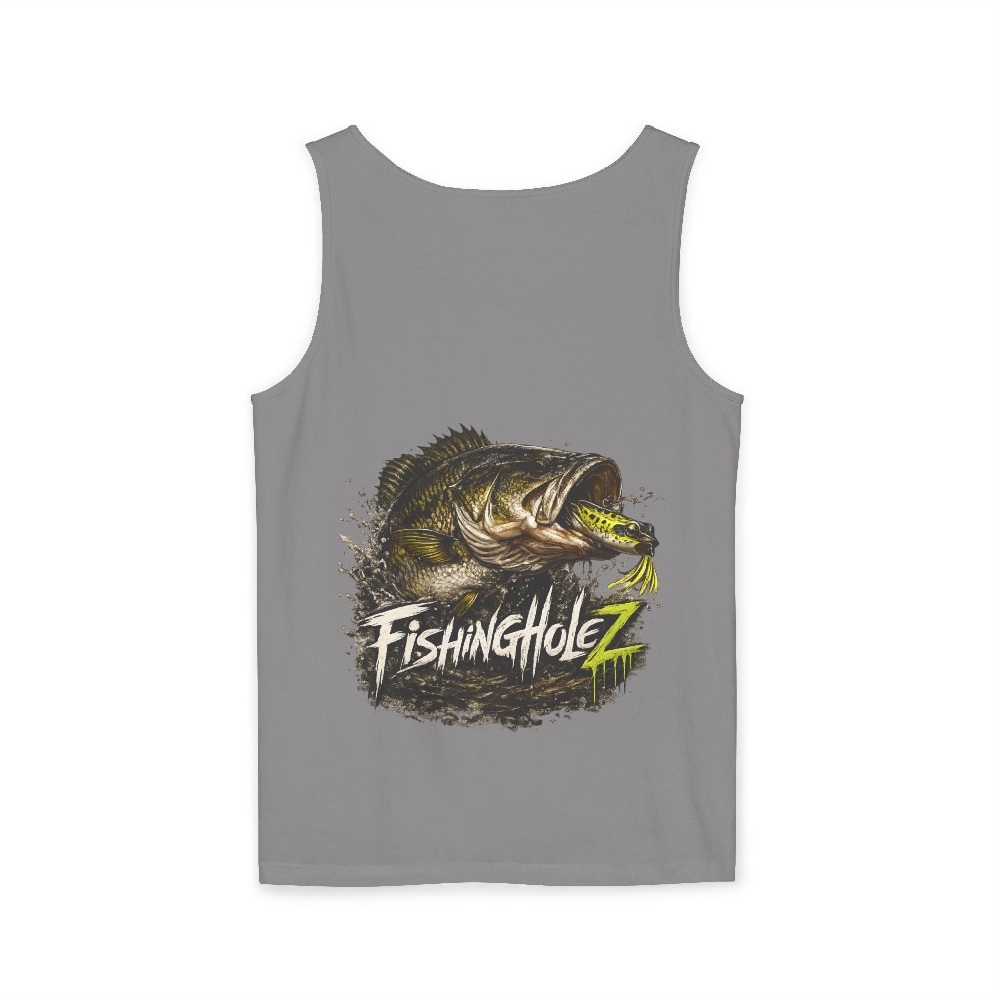 Fishing Sunrise Tank Top — FishingHoleZ Bass Graphic Tank