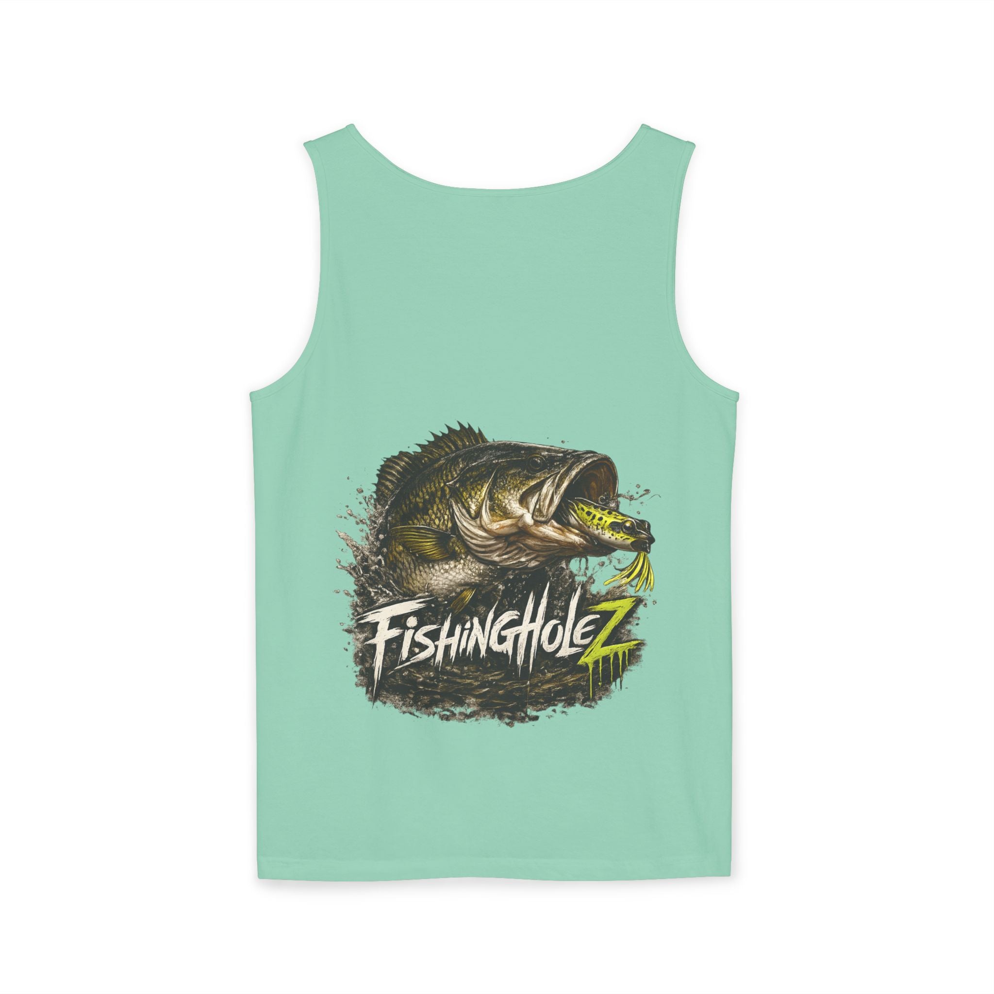 Fishing Sunrise Tank Top — FishingHoleZ Bass Graphic Tank