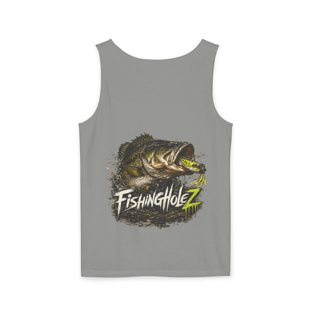 Fishing Sunrise Tank Top — FishingHoleZ Bass Graphic Tank