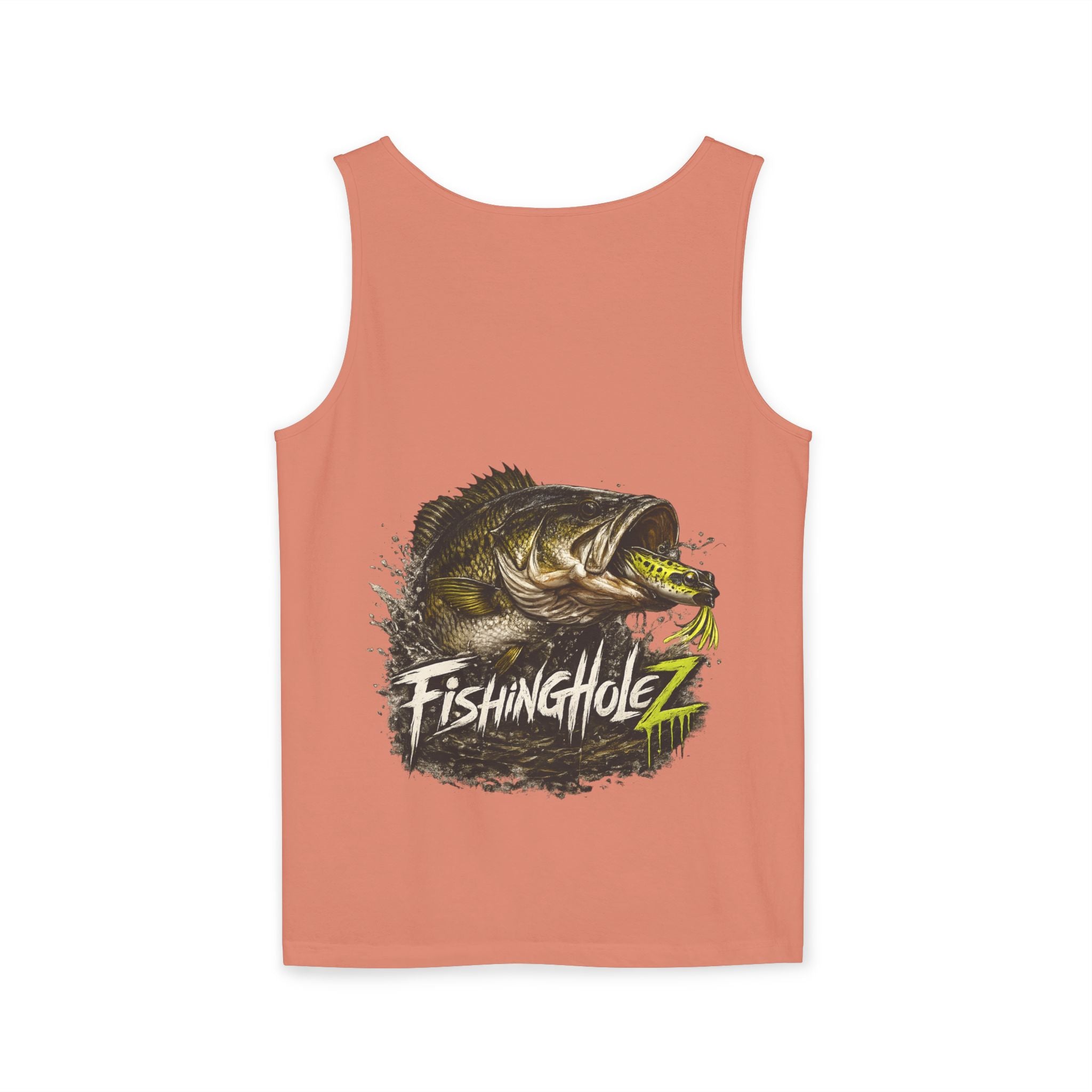 Fishing Sunrise Tank Top — FishingHoleZ Bass Graphic Tank